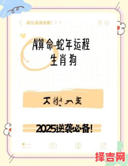 属狗2025年祈福最佳吉日查询 属狗2025年情感运势解析-第1张图片