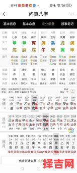 大运流年正官正财对照表-第1张图片