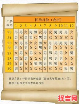 2013生男生女一览表-第1张图片