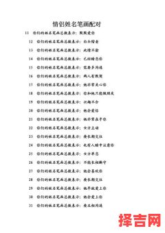 情侣姓名匹配 情侣姓名缘分测试-第1张图片 情侣姓名匹配 情侣姓名缘分测试-第1张图片