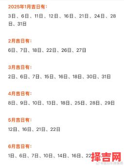 2025年适合动土的吉利日子 2025年动土吉日吉时-第1张图片