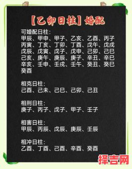 乙卯日柱男命配偶与本人-第1张图片 乙卯日柱男命配偶与本人-第1张图片