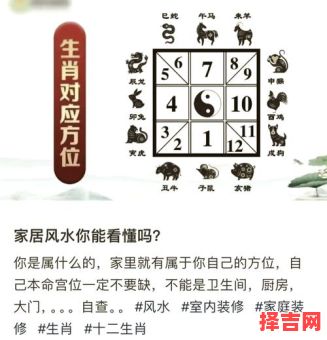 生肖财运方位查询表，生肖方位财运-第1张图片