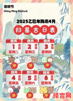 2025年5月祭祖良辰 2025扫坟优选时机-第1张图片