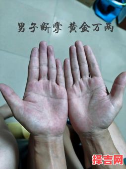 断掌男人的掌纹-第1张图片