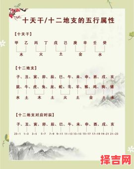 天干地支的含义是什么 十天干十二地支口诀歌-第1张图片