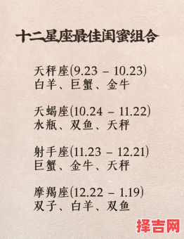 天秤与处女闺蜜匹配度 天秤座最佳闺蜜榜单-第1张图片