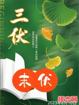 末伏今日开启-第1张图片 末伏今日开启-第1张图片