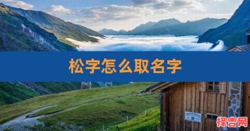 带松字的名字好不好 带松字的女孩名-第1张图片