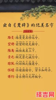 诗经楚辞名字 诗经楚辞500名字女孩兔年-第1张图片