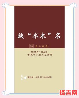 五行缺木的女孩取名宝典名字 五行缺木的女孩取名宝典-第1张图片