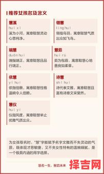 慧字女名好吗 慧字取女宝宝名字女孩-第1张图片