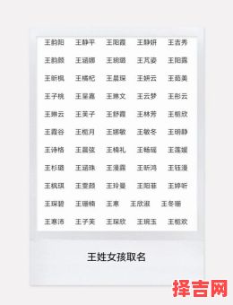 王姓有寓意的名字 寓意好的王姓名字女孩-第1张图片