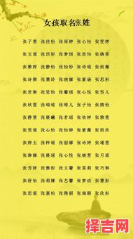 姓张的女孩名字洋气的免费取名 姓张的女孩子取名-第1张图片