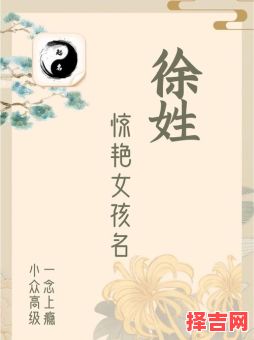 姓徐女孩子取名大全2021款 女孩姓徐名字好听优雅-第1张图片