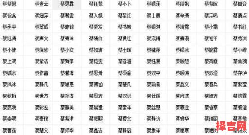 蔡姓女孩取名大全2021 蔡姓取名字女孩名字-第1张图片