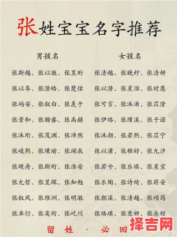 张取名字女孩名字好听 张名字女孩取名字-第1张图片