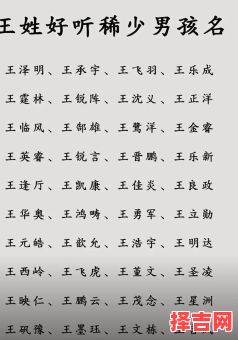 王姓五行缺水取名男孩 王姓五行缺水取名女孩-第1张图片