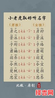 适合虎宝宝的女孩子名字 虎宝宝女孩取名字最佳字-第1张图片