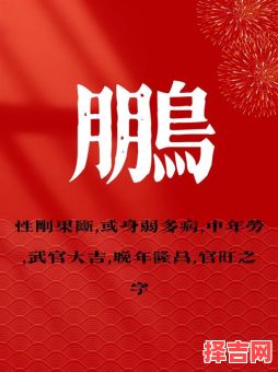 带鹏字的宝宝名字 带鹏字的女孩子名字-第1张图片