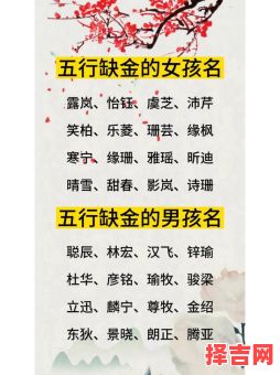 五行欠金的女孩叫什么名字好 五行欠火欠金女孩名字-第1张图片