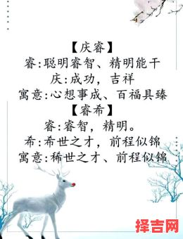 带有睿字的女孩 含睿字的女孩名字-第1张图片 带有睿字的女孩 含睿字的女孩名字-第1张图片