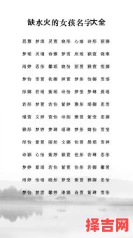 属火的女孩命名 火命女孩取名带什么字-第1张图片