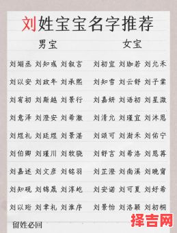 刘的名字女孩大全免费霸气 刘字起名字女孩-第1张图片