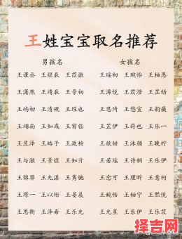 王氏名字女孩寓意好的 王氏名字男女孩名字-第1张图片