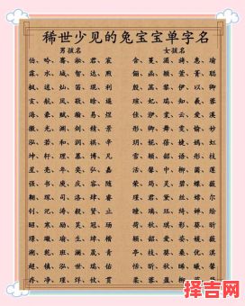 女孩子可爱小名属兔取名 女孩子可爱小名属兔-第1张图片