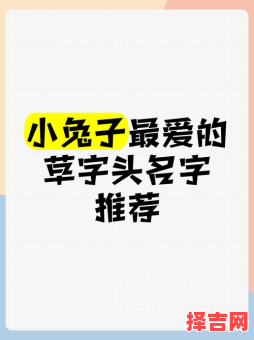 属兔草字头寓意比较好的字 兔年带草字头的字女孩取名-第1张图片
