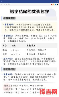 带诺女孩名字好听大全 带诺字的女孩名-第1张图片