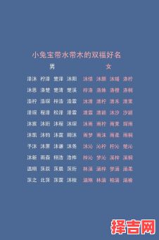 兔年女宝宝起名 兔年生的女孩取名字-第1张图片