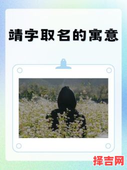 靖字搭配的女孩名字 女孩取名字靖字搭配什么字好-第1张图片